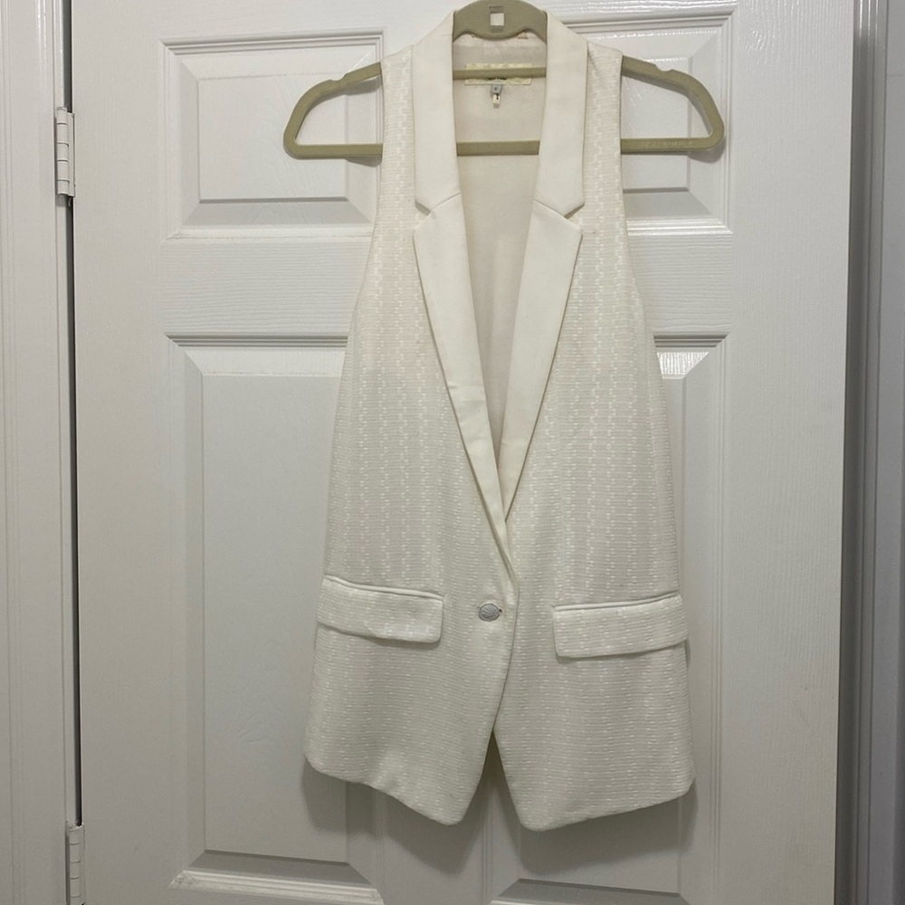 Rag & bone off white vest S